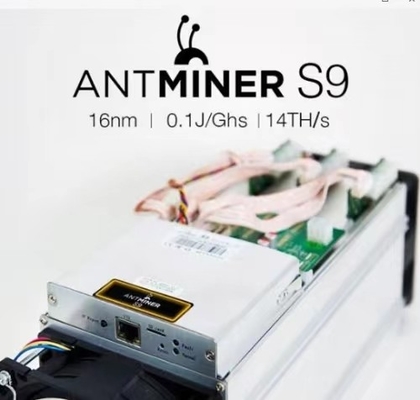 BTC Mining S9 13,5T Używany sprzęt do wydobywania kryptowalut 75dB Niski poziom hałasu