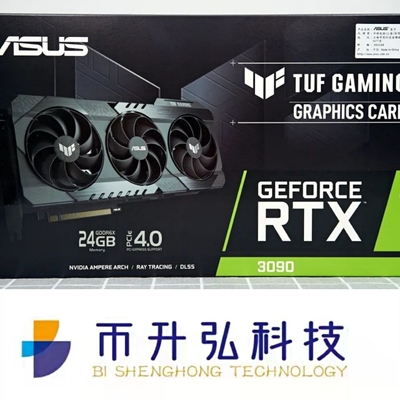 Czarna karta graficzna ETH Mining Rig 24 GB ASUS TUF GeForce RTX 3090