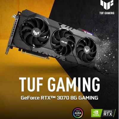 14000MHz ASUS Geforce RTX 3070 TUF 8GB 256-bitowa maszyna wirtualna GDDR6 Ethereum