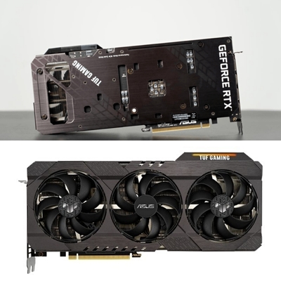 290W ASUS TUF GeForce RTX 3060TI OC 8GB 8pin 1665-1695MHz Czarny