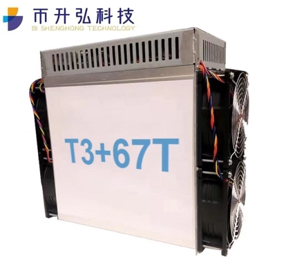 Asic Miner T3+ 67T Asic Miner Rig 13,53 KG 3300 W Innosilicon