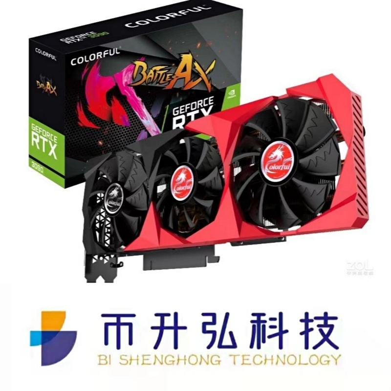 Karta graficzna 1695 MHz ETH Mining Rig Kolorowa karta graficzna GeForce RTX 3090 24 GB